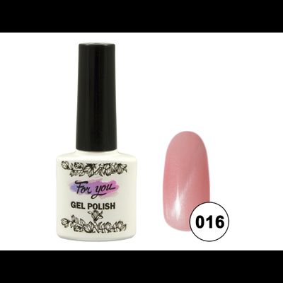 Гель-лак FOR YOU Cat's eye Effect PINK № 016