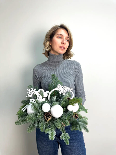 Новогодняя композиция № 1158