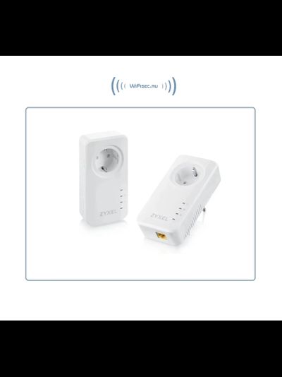 Сетевой адаптер Powerline ZYXEL PLA6457 Gigabit Ethernet, 2 шт.