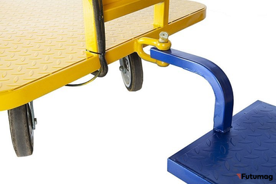 Платформенная тележка электрическая RuTrike ПЛИТА 2000