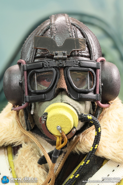 Британский пилот (Том Харди, "Дюнкерк")  - Коллекционная фигурка 1/6 WWII British Pilot Squadron Leader – Tom (K80187) - DID