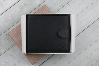 Портмоне QOPER Bifold black