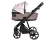 Коляска 2в1 Roan Sol Flowers Powder/Rose gold (руч.Коричневый)