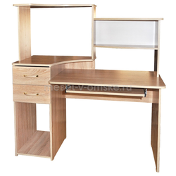 КМ684 Стол компьютерный №110. Размер: 1260х1420х570.