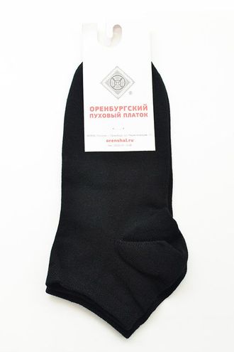 Носки укороченные хлопковые мужские Н504-07 черный