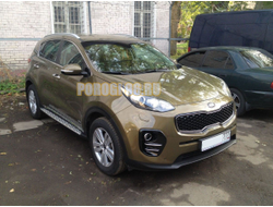 Пороги OEM на Kia Sportage IV (QL) 2018-2021