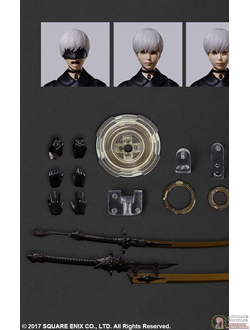 Фигурка Йорха-9S (YoRHa No. 9 Type S, Pod 153 DX Edition Play Arts Kai)