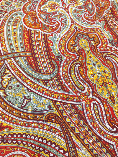 Павловопосадский платок Таинственный вечер 1539-5