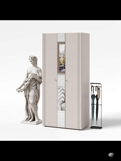 Одетта Шкаф двухстворчатый ШК1 Дуб Эндгрей