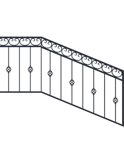 Перила кованые (арт .ПК02)