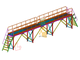 Площадка обслуживания вагонов. Эстакада для погрузки полувагонов