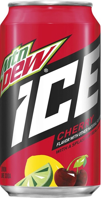 Газированный напиток Mountain Dew Айс Черри, 355мл