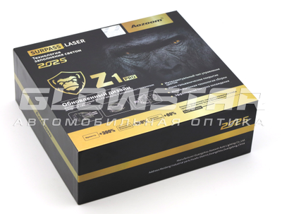 Билед модули Aozoom Z1 Pro 2025 Black King Kong Laser Original 3.0 дюйма, 2 чипа, 5500K, 12V, 55W/75W, крепление 3R и гаечное