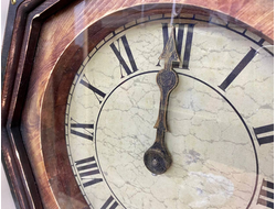 Clock in the wardrobe