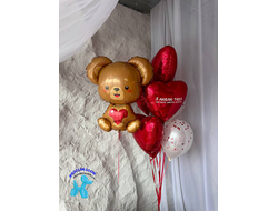 Набор шаров на 14 февраля: Песнь сердец