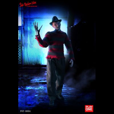 ПРЕДЗАКАЗ - Фредди Крюгер (серия &quot;Кошмар на улице Вязов&quot;)  - Коллекционная фигурка 1/12 SCALE skin broken man (POT-0004) - Play One twelve ?ЦЕНА: 10900 РУБ.?