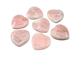 Кварц Розовый, форма сердце  3 см-330 р, 2,5 см-280 р