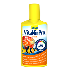 Tetra VitaMinPro 3in1 улучшение условий жизни аквариумных рыб, 100 мл