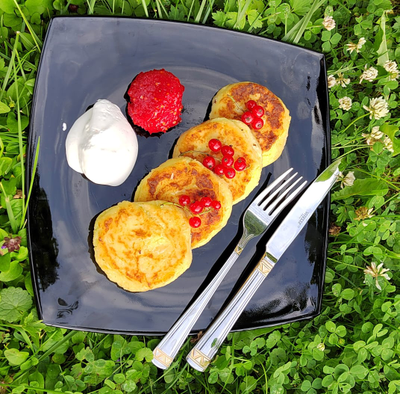 Сырники домашние деревенские из козьего творога | ферма СытникЪ