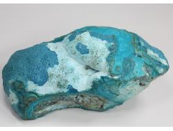 Хризоколла, необработанный, дикий образец, Конго (106*48*54 мм, 296 г) №28839