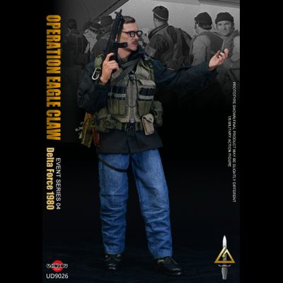 Боец отряда "Дельта", операция "Орлиный коготь" 1980 г - Коллекционная ФИГУРКА 1/6 scale U.S. ARMY DELTA FORCE 1980 OPERATION EAGLE CLAW (UD9026) - UJINDOU
