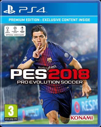 Игра для ps4 PES2018