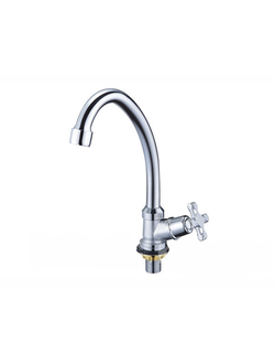 Смеситель для холодной воды с одним краном с гайкой ZERIX JIK1 102-A