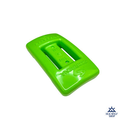 Груз Scorpena обтекаемый полумягкий 1кг Ecoline зеленый