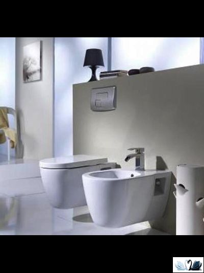 Подвесное биде Creavit Favori круглой формы