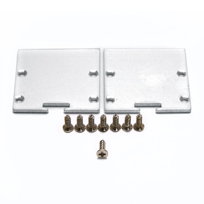 Профиль алюминиевый серый 35х35х2000мм накладной