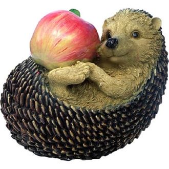 Садовая фигура Еж с яблоком в лапах