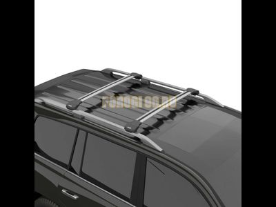 Багажник на крышу автомобиля LUX CONDOR серый для Haval H9 II 2024-