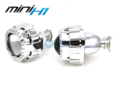 Комплект биксеноновых линз Morimoto Mini H1 G5, 2.5 дюйма, квадратная маска