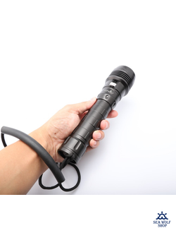 Фонарик для дайвинга Yupard-SH, P50-1850Lm белый, скользящ. выкл. комплект в коробке