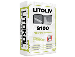 РОВНИТЕЛЬ ДЛЯ ПОЛА НА ГИПСОВОЙ ОСНОВЕ LITOLIV S100