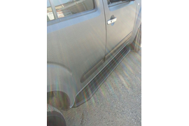 Пороги на Nissan Pathfinder R51 (2004-2014) Black