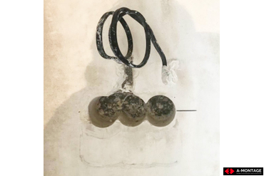 Черновой электромонтаж, 3-ком. квартира ЖК "Королев"