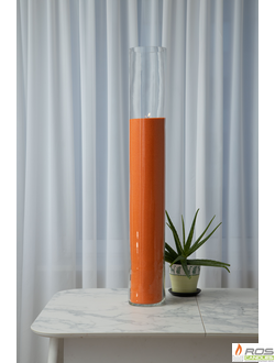 Насыпная свеча "Цилиндр 100 см", оранжевая "Оранжевый"
