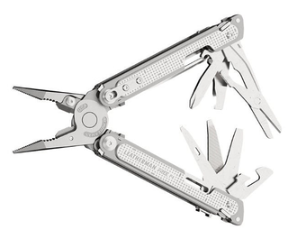 Мультитул LEATHERMAN Free P4, 21 функций,  серебристый [832642]