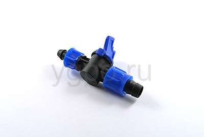 Кран стартовый для капельного полива - ygpo.ru