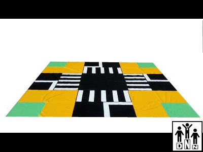 Мягкий модуль «Перекресток» коврик напольный