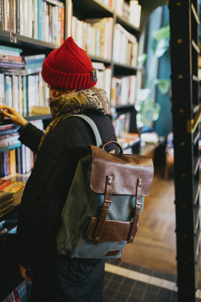 Рюкзак Asgrad P-5546 Серо-Зеленый