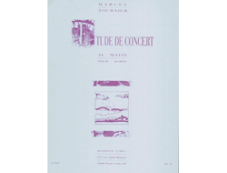 Tournier, Marcel Etude de concert pour harpe