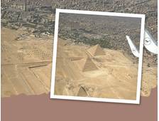KAIRO MIT DEM FLUGZEUG VON HURGHADA, STANDARD-PROGRAMM