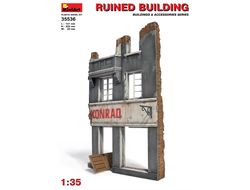 Сборная модель: (MiniArt 35538) Разрушенный немецкий гостинный дом