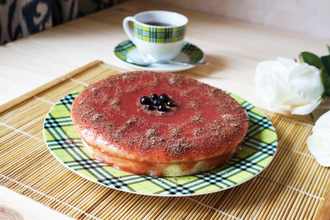 С клубничным пюре