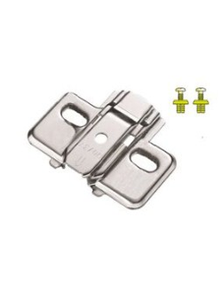 F0 Монтажная планка петли T-type крест. с дюбелем 5x10,5 мм