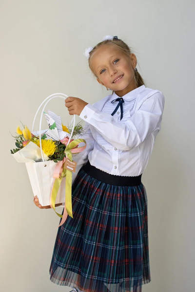 Цветочная композиция учителю / воспитателю № 852