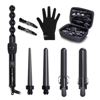 Набор для укладки PARWIN PRO Curling Wand Set 5 in 1.