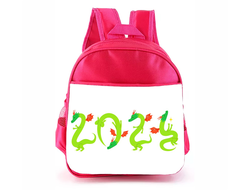 Рюкзак розовый год Дракона №18